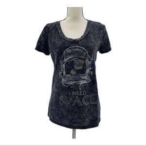 Hologram Washed Short Sleeve T-Shirt Size XS/S